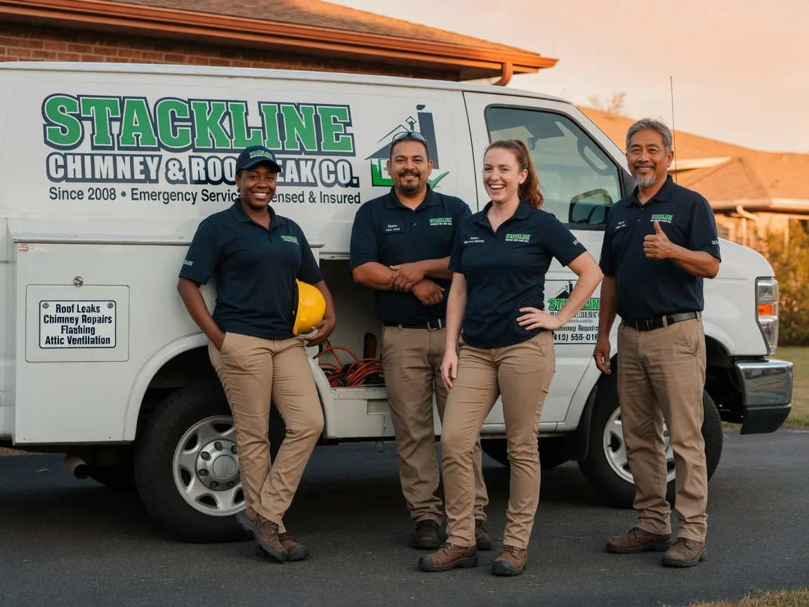 Chimney flashing repair company in Mercer Island, WA